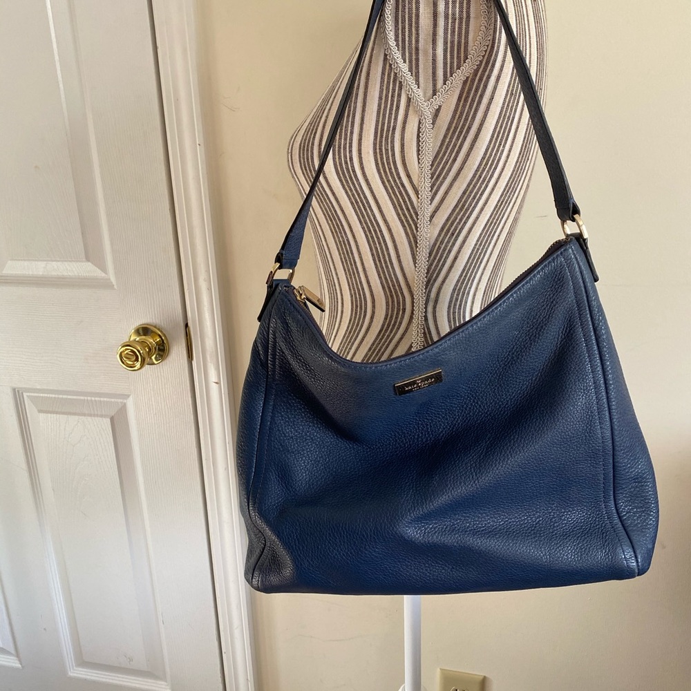 Kate Spade Highland Place Bria Navy Shoulder Bag
